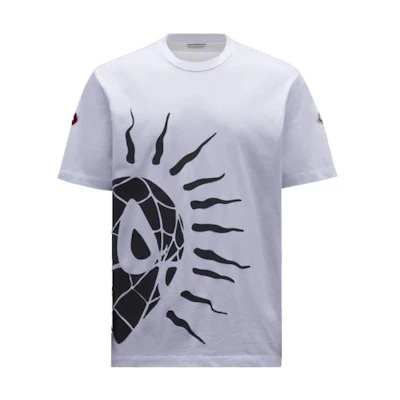 Moncler FW22 Spider-Man Graphic Crewneck Short Sleeve T-Shirt H20918C000048390T001