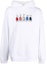 Buy Moncler FW22 White Cartoon Duck Graphic Hoodie Long Sleeve Sweatshirt. H20918G00038809KR001