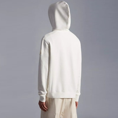 Moncler FW22 White Letter Logo Patch Graphic Hoodie Long Sleeve. H20928G00012809KX034 Shop Moncler FW22 White Letter Logo Patch Graphic Hoodie Long Sleeve. H20928G00012809KX034