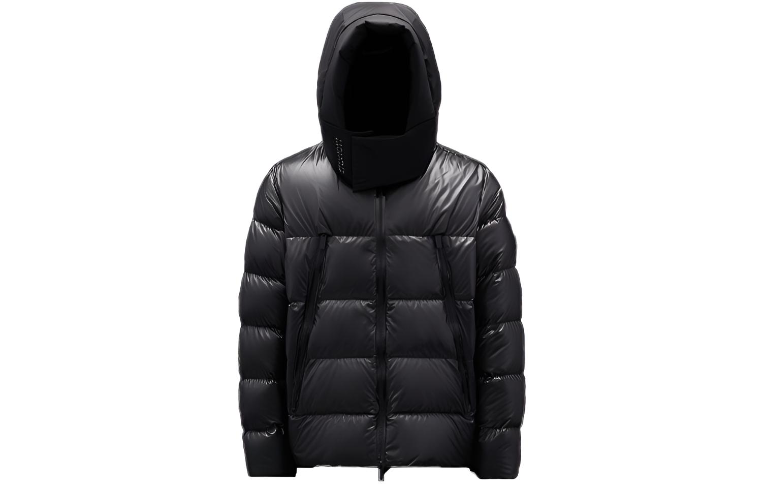 Moncler FW22 Zubair Black Label Short Hooded Down Jacket Men H20911A00197595OK999