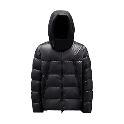 Moncler FW22 Zubair Black Label Short Hooded Down Jacket Men H20911A00197595OK999