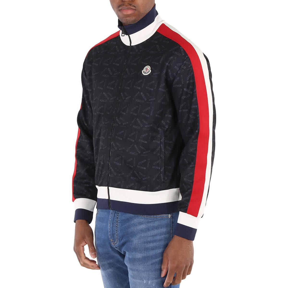 Sizing Moncler FW23  Black Patterned Print Baseball Jacket H10918G00041899A1999