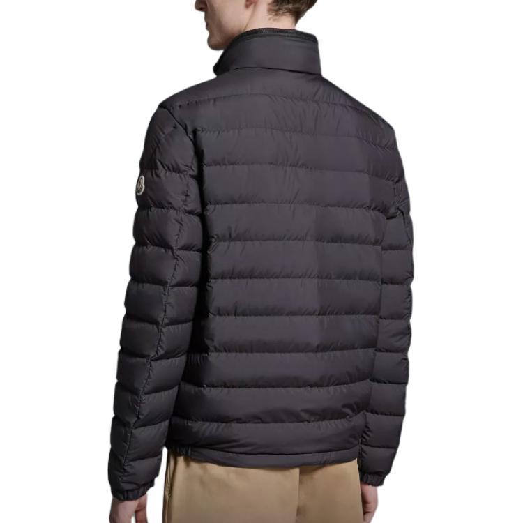 Moncler FW23 ALFIT  Black Slim Fit Zip-Up Jacket with Stand Collar. J10911A0014054A81998 圖 4