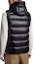 Shop Moncler FW23 Black Ski Season Hooded Vest with Adjustable Drawstring Unisex. I20911A00046595ZZ999