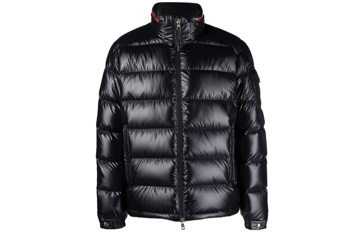 Moncler FW23 Bourne Unisex Solid Color Down Jacket in Dark Blue. 1A00023595ZJ778 圖 2