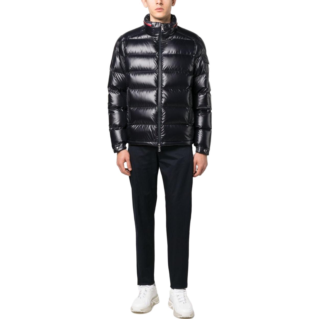 Moncler FW23 Bourne Unisex Solid Color Down Jacket in Dark Blue. 1A00023595ZJ778 圖 3