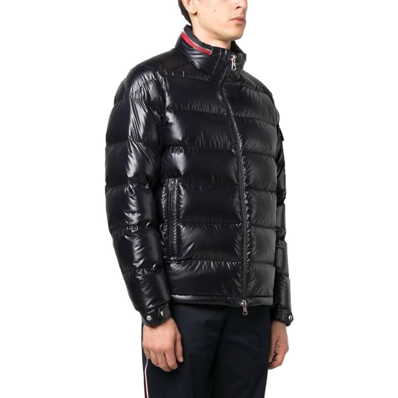 Moncler FW23 Bourne Unisex Solid Color Down Jacket in Dark Blue. 1A00023595ZJ778 圖 5