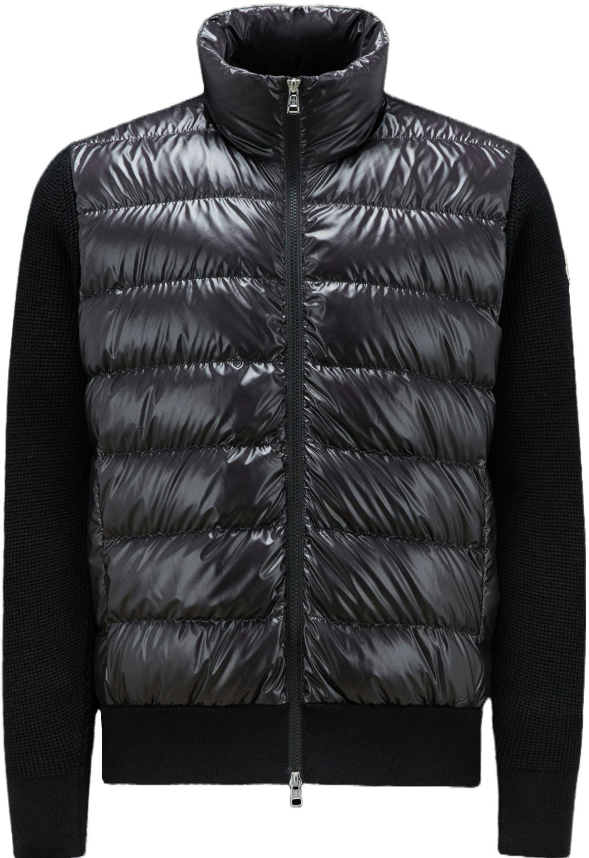 moncler-fw-23-glossy-patchwork-stand-collar-down-jacket-black-i20919-b00011-m1131999