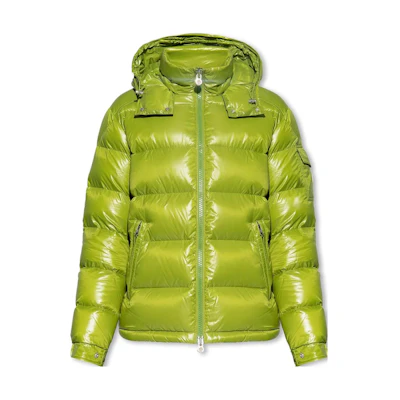 Moncler FW23 Maya Unisex Waterproof Hooded Down Jacket Green I20911A536006895083O
