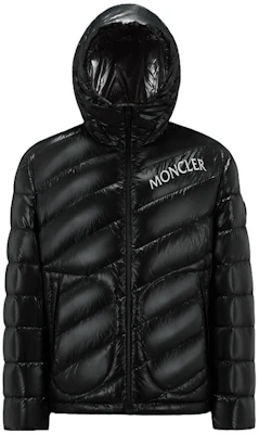 Moncler FW23 Shama 黑色字母印花連帽羽絨外套 男女同款 I20911A00072595GJ999 Buy Moncler FW23 Shama 黑色字母印花連帽羽絨外套 男女同款 I20911A00072595GJ999