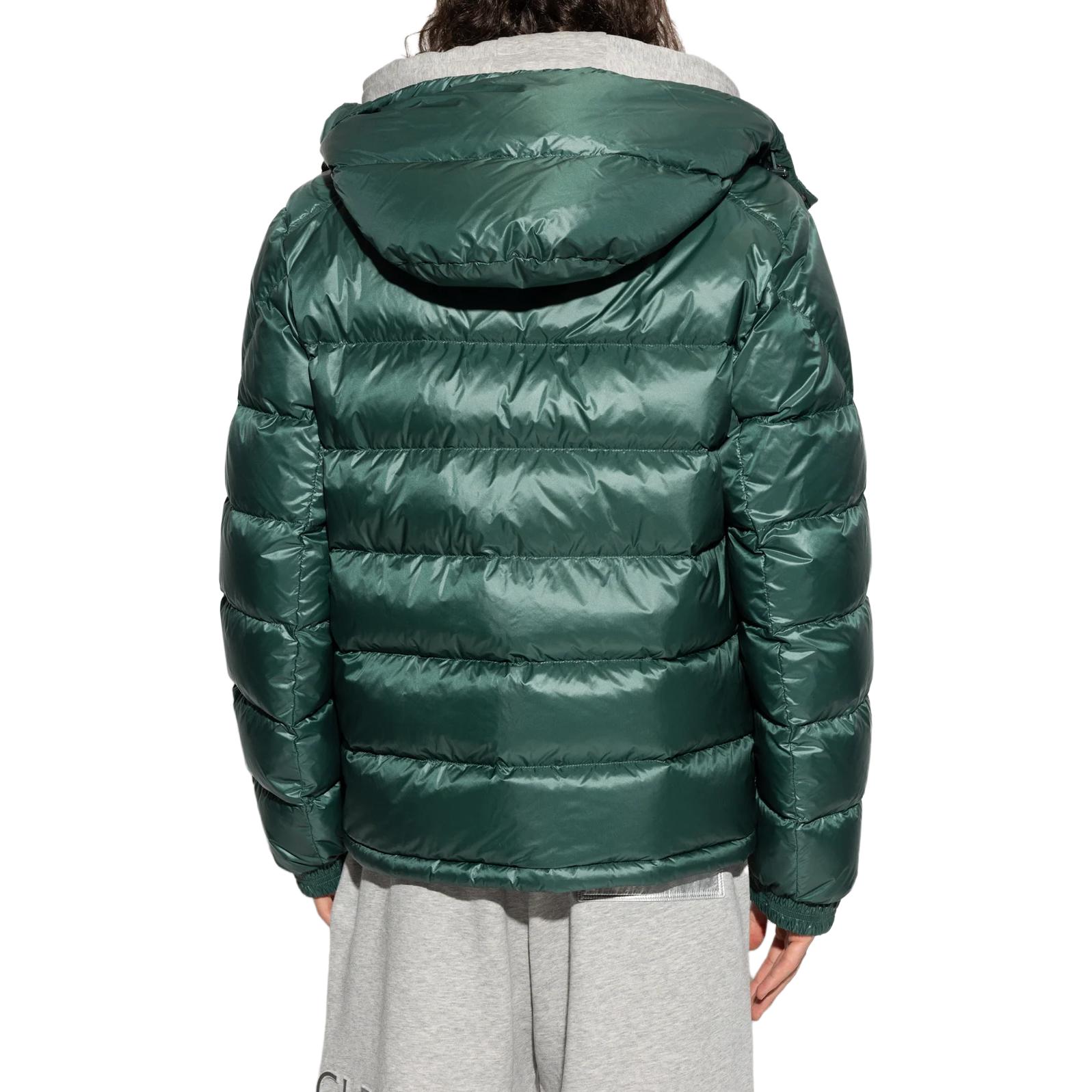 Details for Moncler FW23 Wollaston Green Hooded Zip Puffer Jacket Unisex Ski Season. I20911A00001595ZZ867
