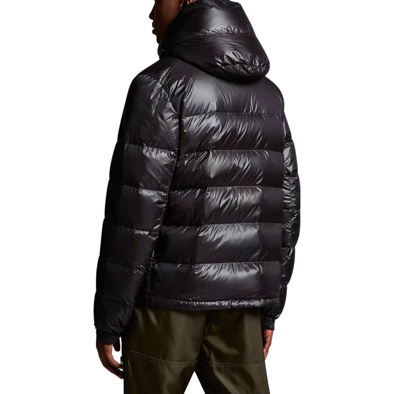 Moncler FW23 Wollaston Short Quilted Down Jacket Hoodie Black Unisex Winter Wear I20911A00001595ZZ999 圖 4