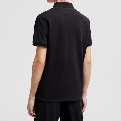 Moncler FW24 黑色標誌短袖POLO衫 J20918A0000589A16998 Shop Moncler FW24 黑色標誌短袖POLO衫 J20918A0000589A16998