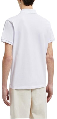 Moncler FW24 White Slim Fit Logo Polo Shirt J20918A0000589A1600A Purchase Moncler FW24 White Slim Fit Logo Polo Shirt J20918A0000589A1600A