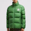 Lookbook Moncler FW24 Jaket Puff Pendek Unisex Citala Logo Patch Hijau. J20911A000745396L86W