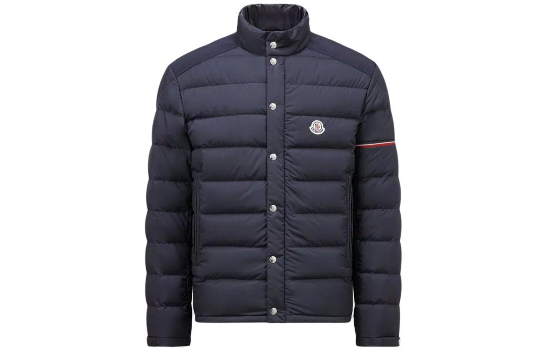 Moncler FW24 COLOMB Logo Print Down Jacket Unisex Navy Blue J10911A0001354A81778 圖 2