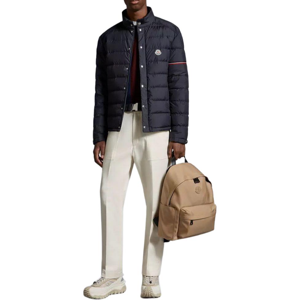 Moncler FW24 COLOMB Logo Print Down Jacket Unisex Navy Blue J10911A0001354A81778 圖 3