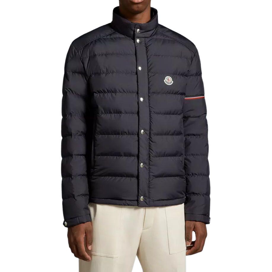 Moncler FW24 COLOMB Logo Print Down Jacket Unisex Navy Blue J10911A0001354A81778 圖 4