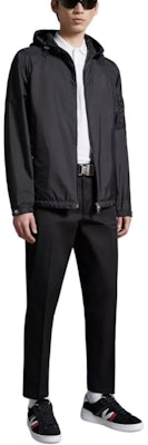 Moncler FW24 男士Etiache純色連帽拉鍊外套大衣 J10911A001015968E999 Lookbook Moncler FW24 男士Etiache純色連帽拉鍊外套大衣 J10911A001015968E999