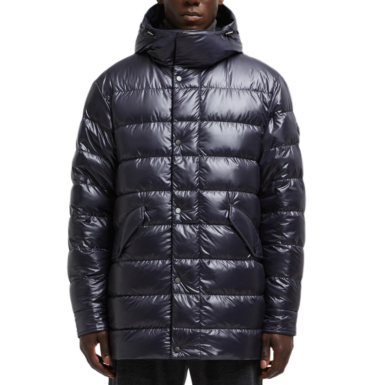 Moncler FW24 Fowey Reversible Hooded Down Jacket Midnight Blue Mens. J20911A0012157843742 圖 3