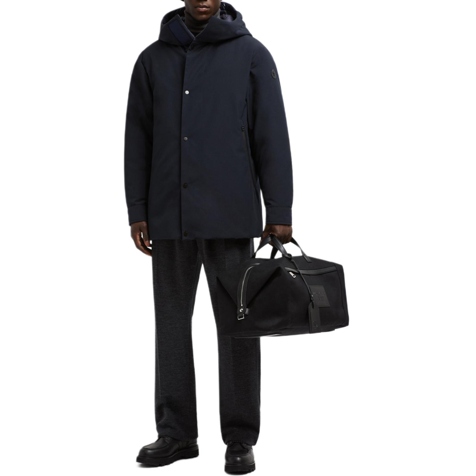 Moncler FW24 Fowey Reversible Hooded Down Jacket Midnight Blue Mens. J20911A0012157843742 圖 4