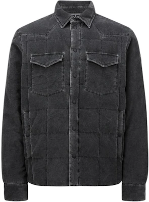 モンクレール FW24 ゲルト コーデュロイ ダウン ジャケット 長袖シャツ ダークグレー J20971G00001597MH927 Order モンクレール FW24 ゲルト コーデュロイ ダウン ジャケット 長袖シャツ ダークグレー J20971G00001597MH927
