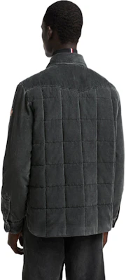モンクレール FW24 ゲルト コーデュロイ ダウン ジャケット 長袖シャツ ダークグレー J20971G00001597MH927 Purchase モンクレール FW24 ゲルト コーデュロイ ダウン ジャケット 長袖シャツ ダークグレー J20971G00001597MH927