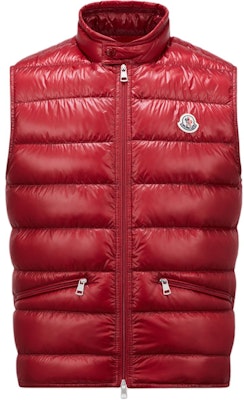 Moncler FW24 GUI Lightweight Zip-Up Vest Red - Casual Logo Gilet J20911A1070053029465 Buy Moncler FW24 GUI Lightweight Zip-Up Vest Red - Casual Logo Gilet J20911A1070053029465