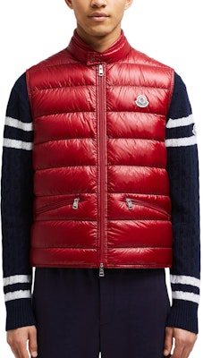 Moncler FW24 GUI Lightweight Zip-Up Vest Red - Casual Logo Gilet J20911A1070053029465 Shop Moncler FW24 GUI Lightweight Zip-Up Vest Red - Casual Logo Gilet J20911A1070053029465