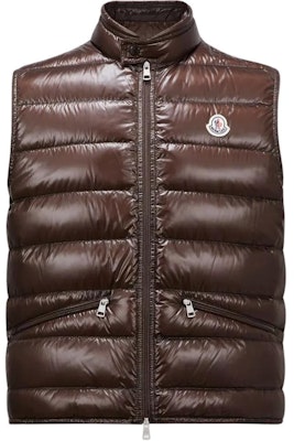 蒙克莱 FW24 GUI系列轻便拉链Logo马甲棕色男女款 J20911A1070053029257 Order 蒙克莱 FW24 GUI系列轻便拉链Logo马甲棕色男女款 J20911A1070053029257