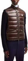 Lookbook Moncler FW24 GUI Series Lightweight Zip Logo Vest Brown Unisex J20911A1070053029257