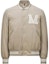 Buy Moncler FW24 Lateltin Varsity Patch Embroidered Logo Snap Jacket Beige Men. J20911A0007354A91208