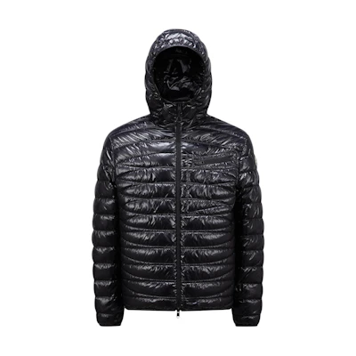 Moncler FW24 Levanter Lightweight Hooded Down Jacket Unisex Black J20911A00087595GJ999