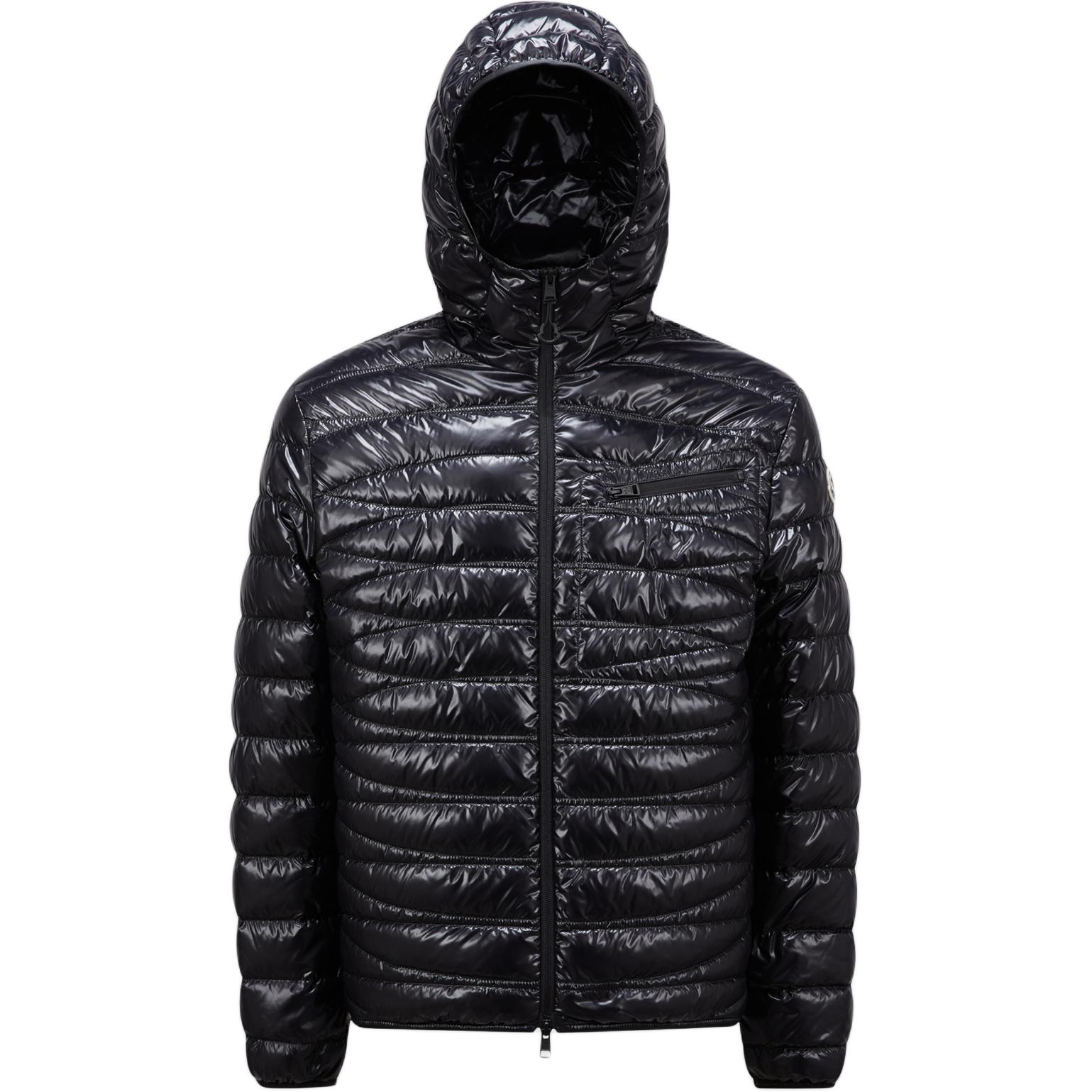 Moncler FW24 Levanter Lightweight Hooded Down Jacket Unisex Black J20911A00087595GJ999 圖 2