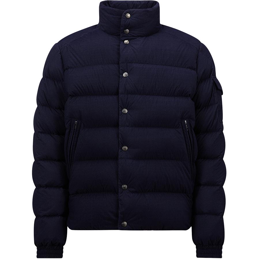 Moncler FW24 LULE Unisex Blue Down Jacket with Logo and Stand Collar. J20911A001555981B779 圖 2