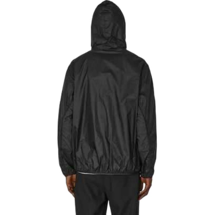 Details for Moncler FW24 Mendes Logo Print Zip-Up Hooded Jacket Black Menswear J10911A0003668953999