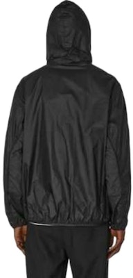 Moncler FW24 Mendes Logo Print Zip-Up Hooded Jacket Black Menswear J10911A0003668953999 Details for Moncler FW24 Mendes Logo Print Zip-Up Hooded Jacket Black Menswear J10911A0003668953999