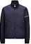 Buy Moncler FW24 Ruinette条纹拉链口袋夹克 海军蓝 外套 J10911A0011854A9174S