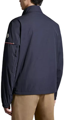 Moncler FW24 Ruinette条纹拉链口袋夹克 海军蓝 外套 J10911A0011854A9174S Shop Moncler FW24 Ruinette条纹拉链口袋夹克 海军蓝 外套 J10911A0011854A9174S