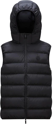 Moncler FW24 Valmasque Rompi Tanpa Lengan Anti Air Hitam Pria. J20911A000495973I999 Buy Moncler FW24 Valmasque Rompi Tanpa Lengan Anti Air Hitam Pria. J20911A000495973I999