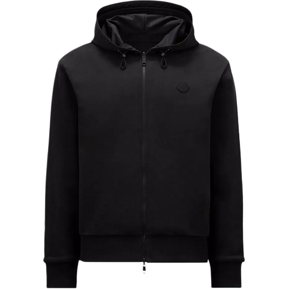 Order Moncler FW24 防水抓絨雙面連帽外套 黑色 男士款。 J20918G0001489AENF98