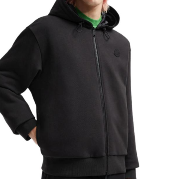 Details for Moncler FW24 防水抓絨雙面連帽外套 黑色 男士款。 J20918G0001489AENF98