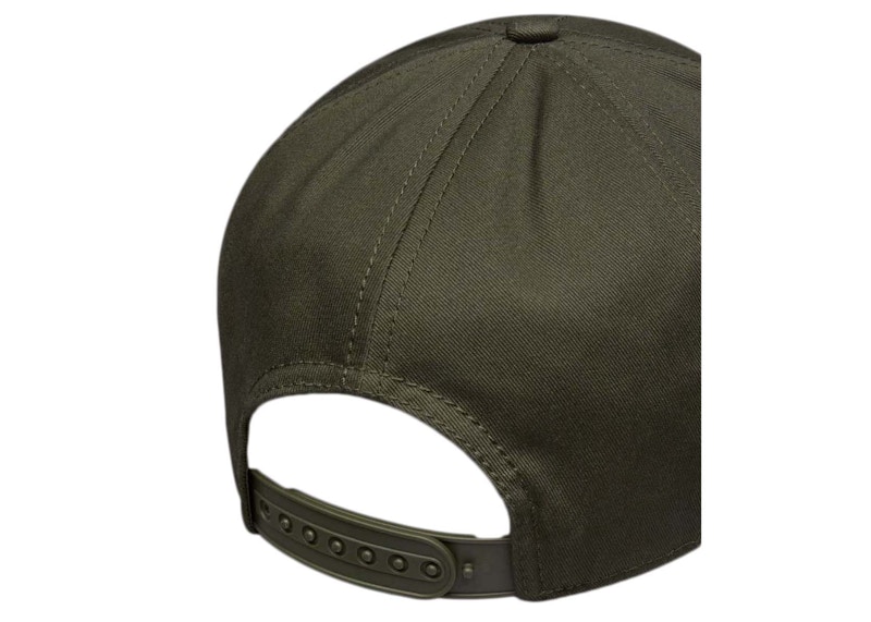 Order Moncler 綠色長絨布棒球帽