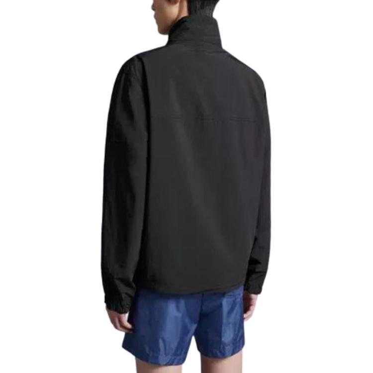 Purchase 盟可睐 Gales 黑色拉链立领夹克 J10911A00120595M6999