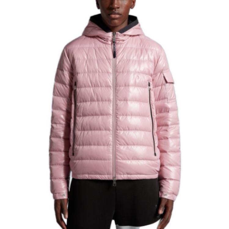 Moncler Galion  Solid Color Hooded Zip-up Down Jacket Loose Fit I10911A00069M1592525 圖 3