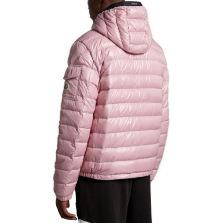 Moncler Galion  Solid Color Hooded Zip-up Down Jacket Loose Fit I10911A00069M1592525 圖 4