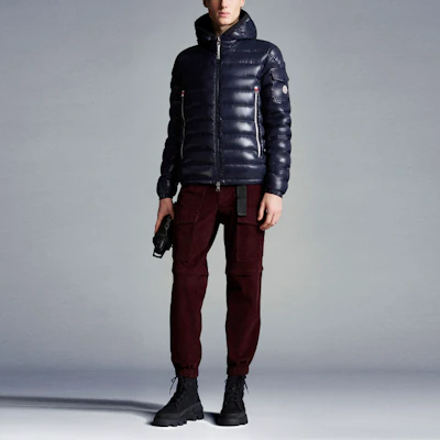 Moncler Galion Lightweight Glossy Hooded Down Jacket Unisex Navy Blue. H10911A00027M1592742 Shop Moncler Galion Lightweight Glossy Hooded Down Jacket Unisex Navy Blue. H10911A00027M1592742