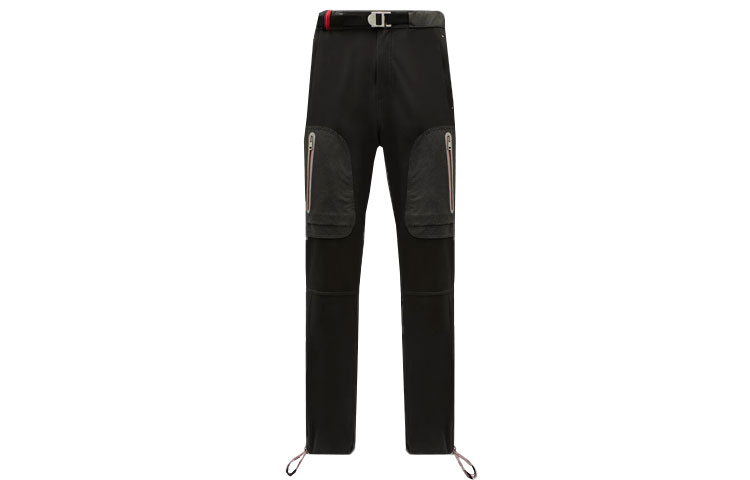 Order Moncler Genius 1952 FW21 Logo Solid Color Stretch Casual Pants. G20922A00008595EF999