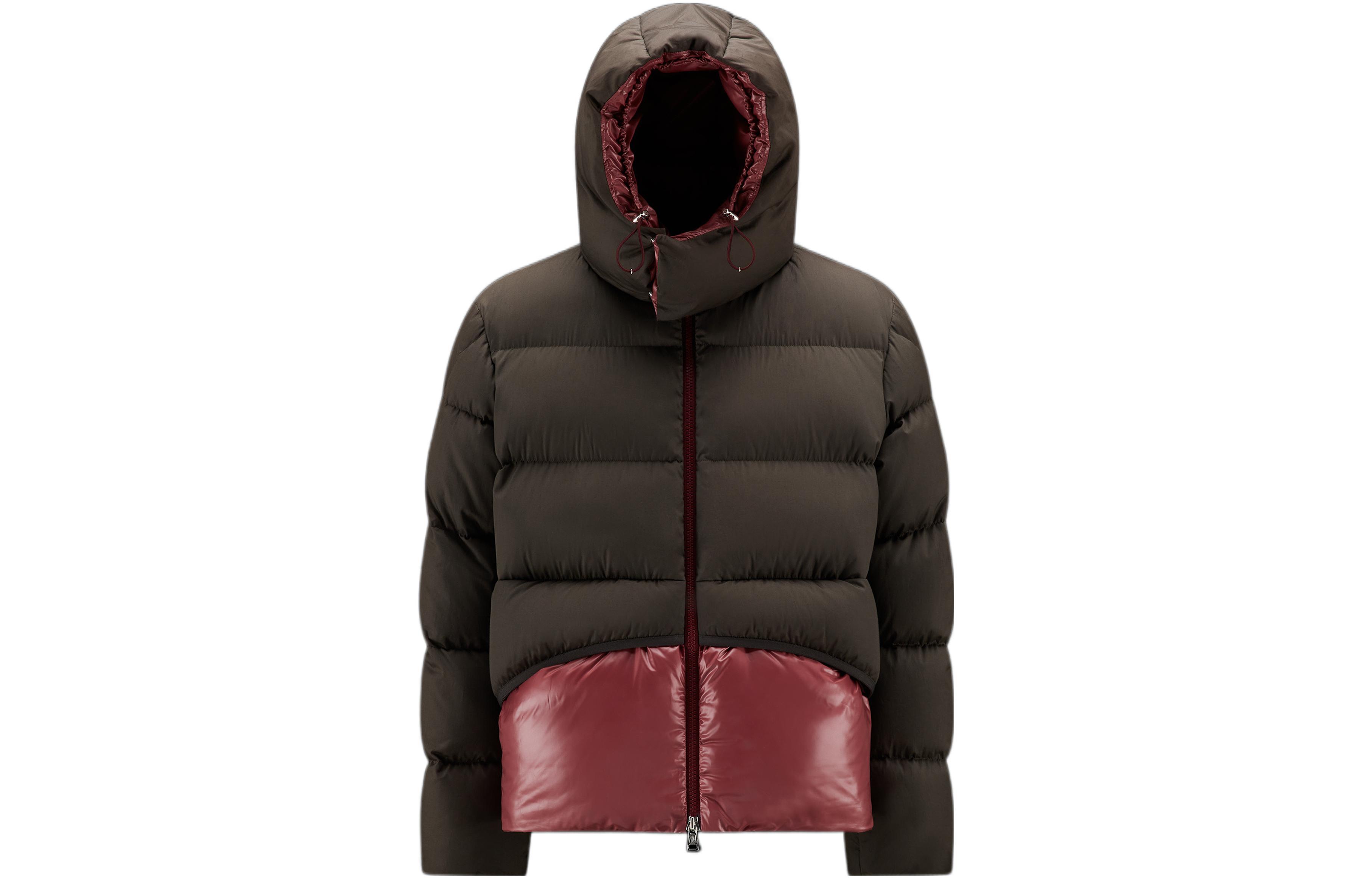 MONCLER GENIUS 1952 FW22 Green Logo Patch Hooded Down Jacket Unisex. H20921A00031M2012P95