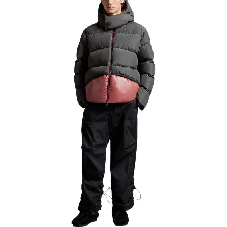 MONCLER GENIUS 1952 FW22 Green Logo Patch Hooded Down Jacket Unisex. H20921A00031M2012P95 圖 3